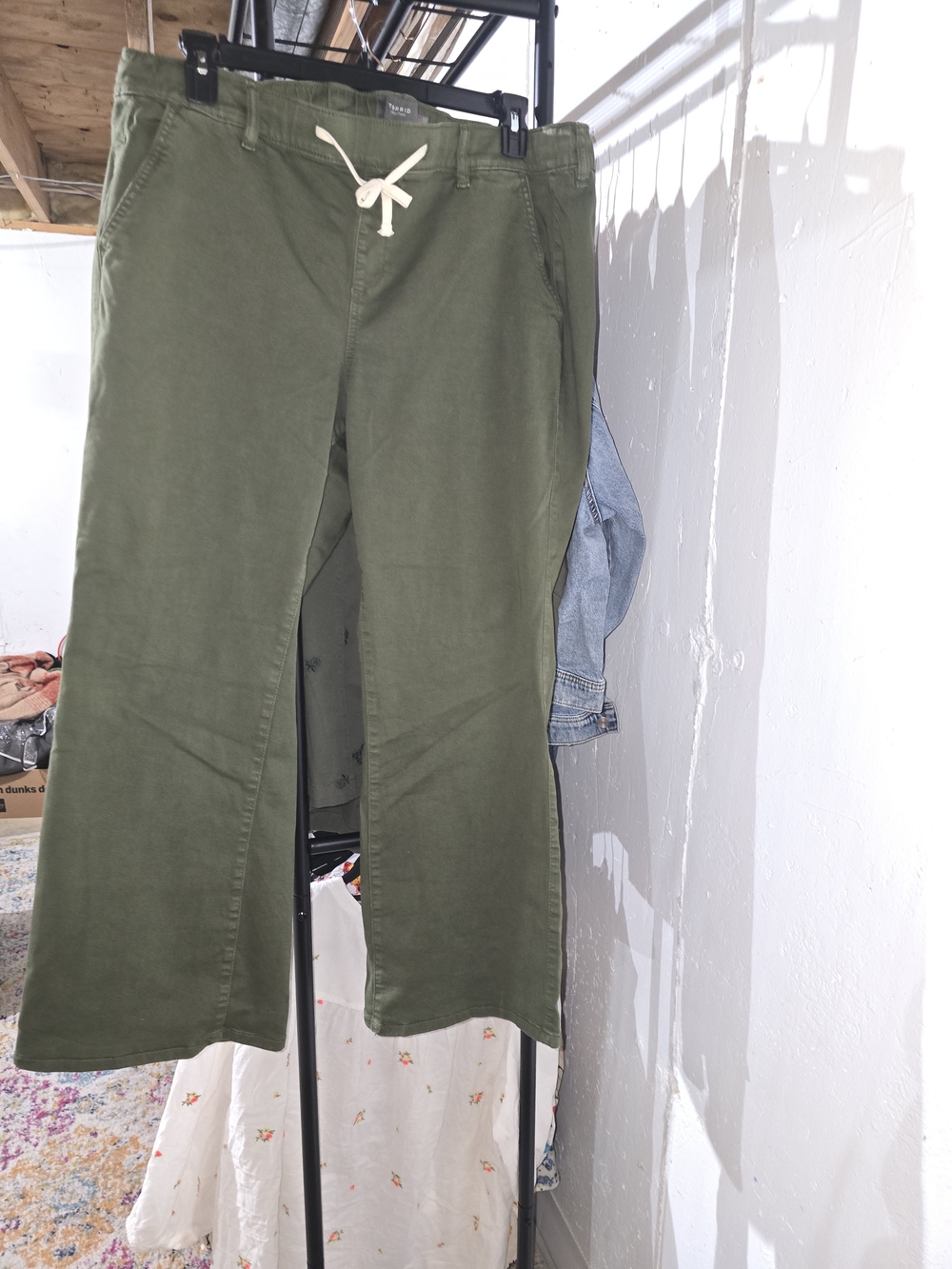torrid Olive Green  Pants with Drawstring